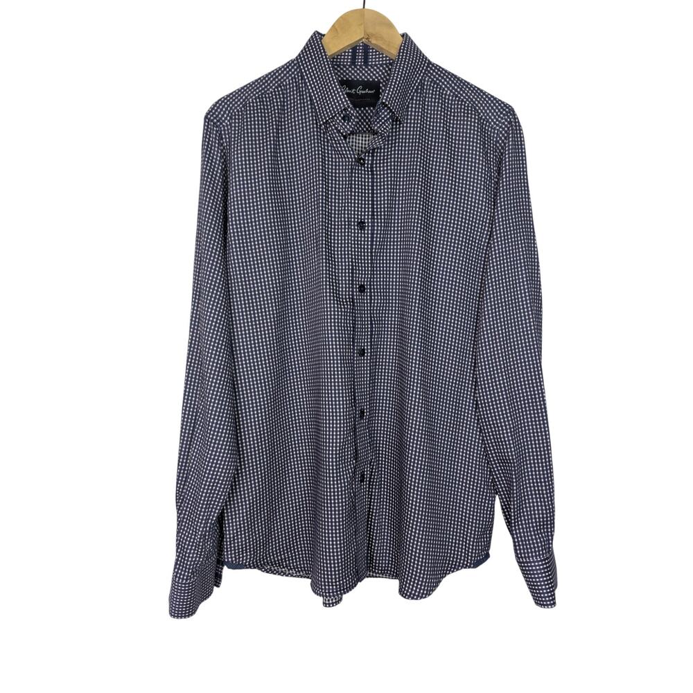 Robert Graham Modern Americana Check Pattern Long Sleeve Button Down Shirt